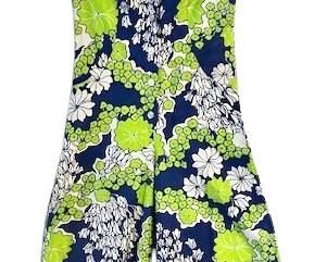 1960s Cotton Floral Jumpsuit 