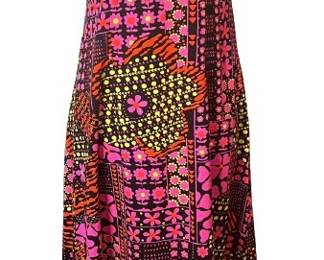 1970s Vibrant Maxi 