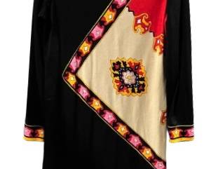 Unique vintage patterned dress 