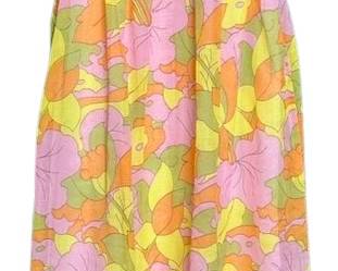 1960s Flower Power Dress