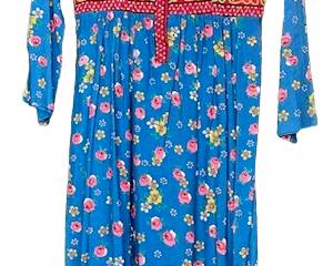 1970s Indian Dress with Mirrors 