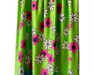 1960s Stunning Cotton Hawaiian Dress 