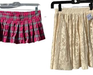 Y2K skirt and cute 60s mini 