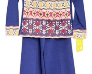 1970s dead stock with tags Gaye Gibson pants suit