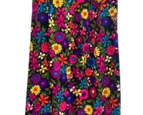 1970s Psychedelic Maxi Skirt 