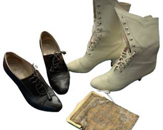 Antique Mesh Bag, Granny Boots and famolores 