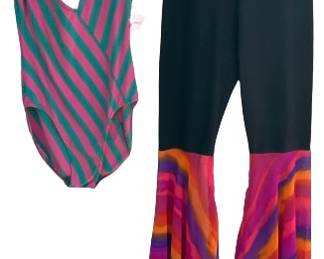 Jane Fonda 70s Workout and Y2K pants 