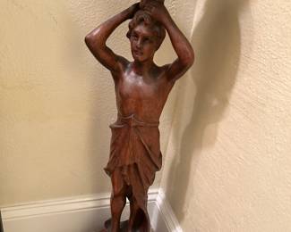 Wood Carved Statue