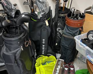 Lots of Golf Clubs - Some Current