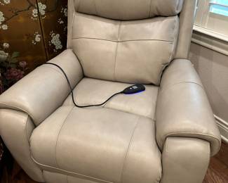 Nearly New Leather Lift Chair