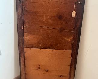 Rear side Antique frame w/artwork