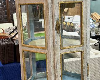 Primitive Gold & White Curio