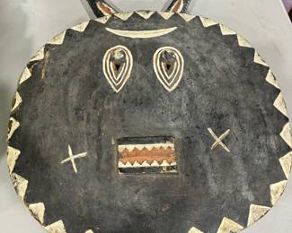African Wood Hand Carved Mask