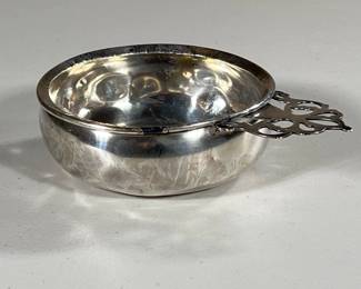 STERLING SILVER PORRINGER | l. 6.5 in
