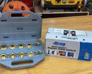 Wood River Router Bushing Set Kreg Round Table Switch
