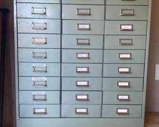 Steelmaster Nuts Bolts Storage Cabinet 