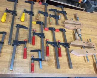 Assorted Small Clamps