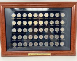 Lot 44 | US Quarter Coin Collection Heads in Frame