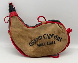Lot 61 | Grand Canyon Mule Rides Vintage Souvenir Canteen