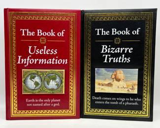 Lot 186 | Useless Info Bizarre Truths Books