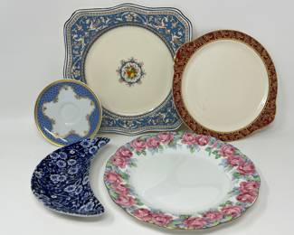 Lot 221 | Vintage Plates incl Calico, Myott, etc Plate