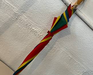 Lot 77 | Shaw Automatic Umbrella Parasol Vintage Rainbow