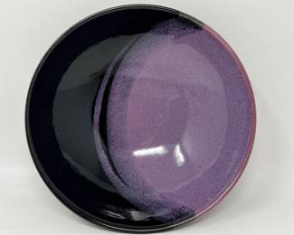 Lot 228 | Artist Signed Studio Pottery Bowl Postmodern