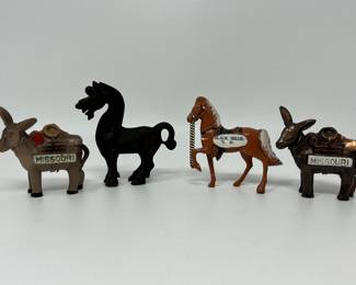 Lot 251 | Cast Metal Horses Vintage Souvenir