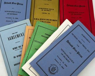 Lot 62 | Detroit Free Press Vintage Ephemera Books Pamphlet