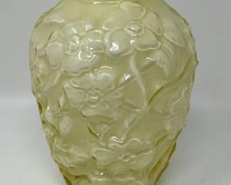 Lot 267 | Fenton Cased Canary Yellow Glass Vase