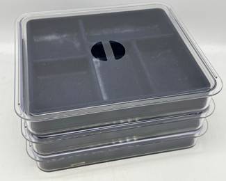 Lot 183 | Velvet Lined Stacking Acrylic Jewelry Box