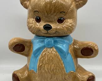 Lot 34 | Repaired Vintage Teddy Bear Cookie Jar