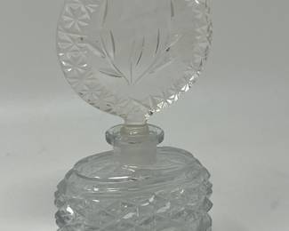 Lot 232 | Vintage Cut Crystal Perfume Bottle