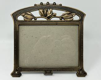 Lot 279 | Cast Brass Art Deco Inspired 5x7 Frame