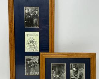 Lot 266 | Pair of 3 Stooges Framed Movie Photo Facsimiles