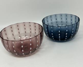 Lot 230 | NWT Anthroplogie Urchin Glass Bowls