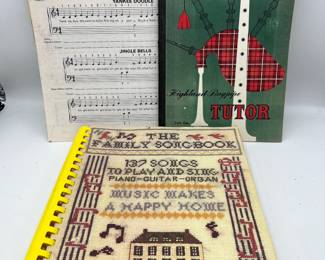 Lot 63 | Bagpipe Sheet Music Piano Guitar Songs Carols