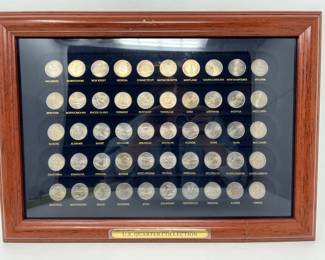 Lot 45 | US State Quarter Coin Collection Tails in Frame