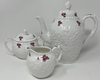 Lot 223 | Spode Bone China Teapot Cream Sugar Set