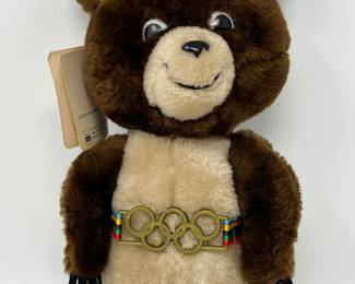 Lot 26 | Misha 1980 Moscow Olympics Teddy Bear Olympic