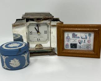 Lot 208 | As Found Jasperware, Teacher Art, Clock