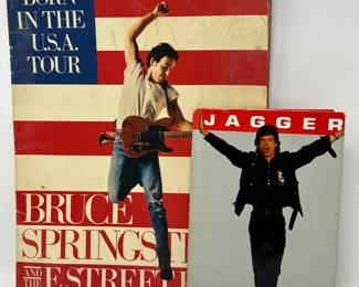 Lot 255 | Bruce Springsteen & Mick Jagger Ephemera