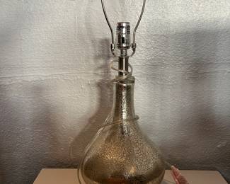 Lot 167 | Faux Mercury Glass Puddle Lamp