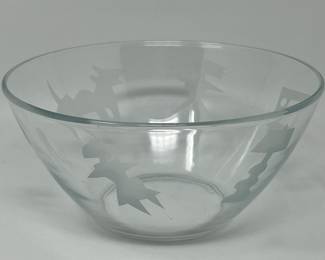 Lot 202 | Memphis Milano Arcoroc Glass Bowl