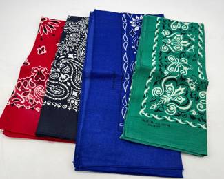 Lot 78 | Colorfast Handkerchief Hanky Hankies Bandana