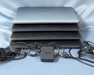 HP Probook Laptops, Model 450G3, Qty 3, And Asus Sonic Master Laptop, Model X540L
