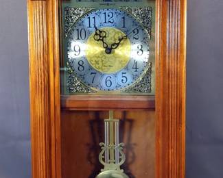 Howard Miller Battery Powered Wall Clock, Model 620-156, 29" x 14" x 5"