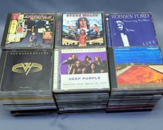 CD Assortment Including, Van Halen, Bing Crosby, Boston, Janet Jackson, And More, Qty Approx 120