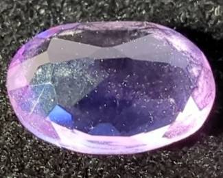 Brazilian Amethyst Oval Cut And Polished Loose Stone, Approx 9mm x 6mm