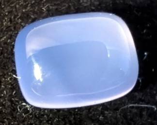 Chalcedony Polished Loose Stone, Approx 9mm x 7mm